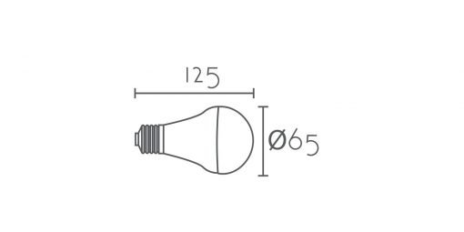 LED E27 A65 REGULABLE - Imagen 2