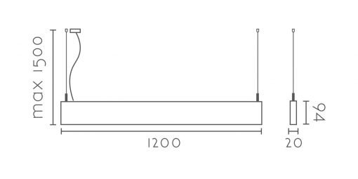 SUSPENSION DZ20-WH - Imagen 2