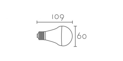 LED E27 A60 7W - Imagen 2