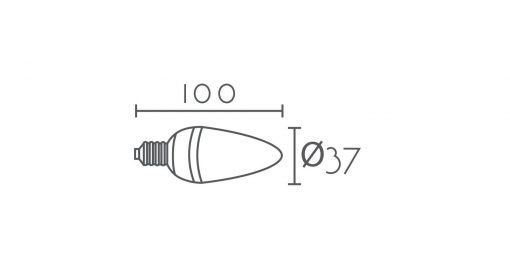 LED E14 VELA - Imagen 2