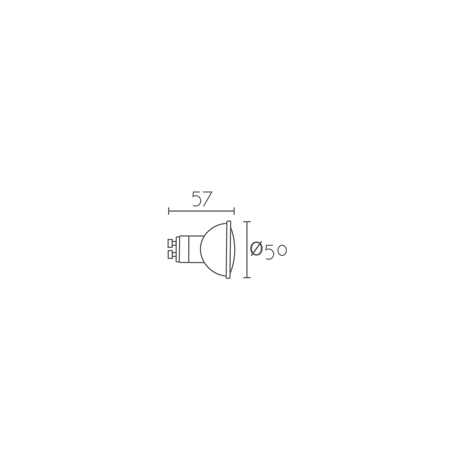 LED GU10 7W 38º REGULABLE - Imagen 2